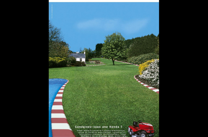 Garden : do you drive a Honda?