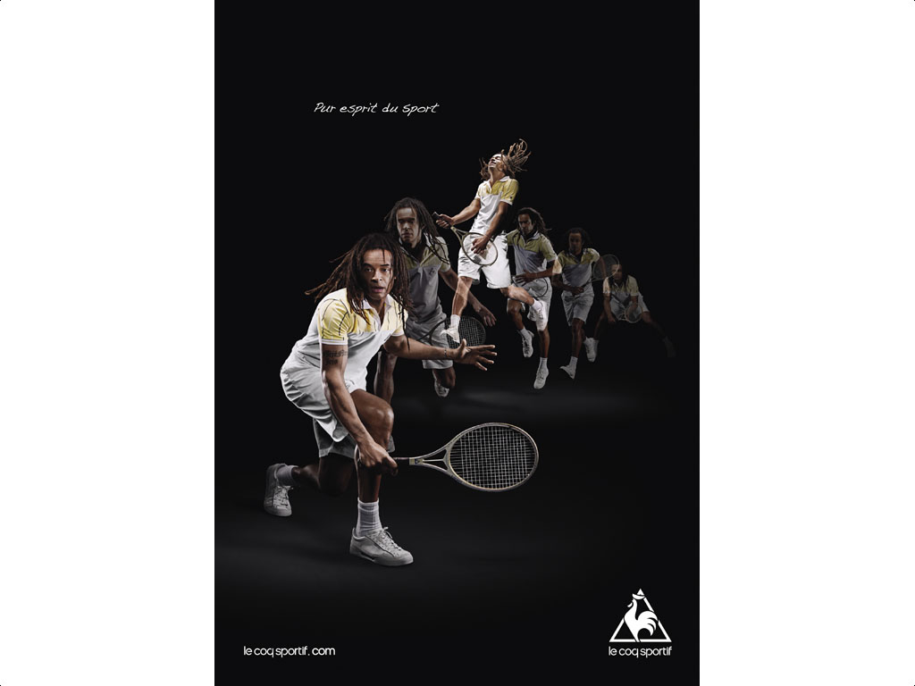 Pub le shop coq sportif