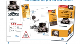 Fiat écrabouille les prix sur ses pièces – marketing direct et animations PLV (jeu concours, flyer…)