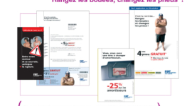 Rangez les bouées, changez les pneus! – Affichage, mailing et dispositif réseau