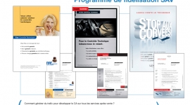 Programme de fidélisation SAV – campagne affichage et MD