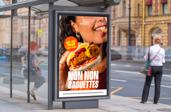 Avec les Bao thaï burgers Pitaya, plus besoin de baguettes…