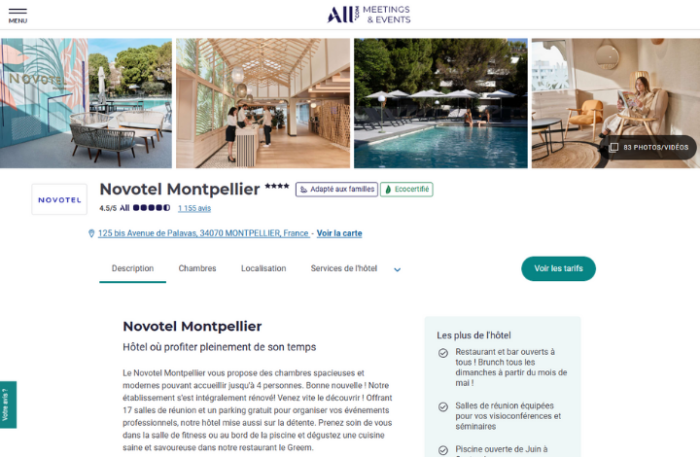 Agence digitale AccorHotels