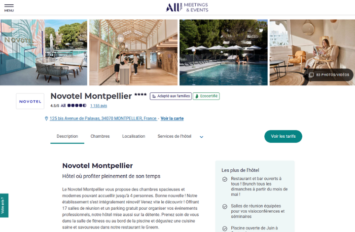 Agence digitale AccorHotels