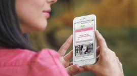 Landing page – A touch of Femininity