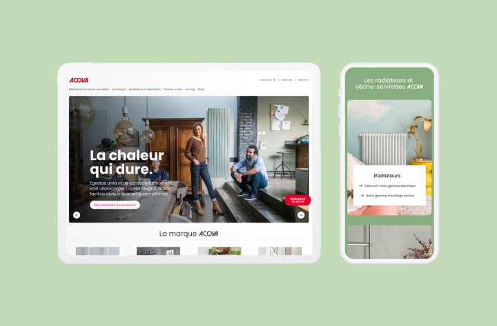 Nouveau site internet et contenus social media
