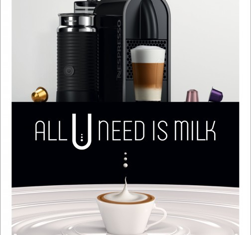 U MILK – ALL U NEED IS MILK – Poster