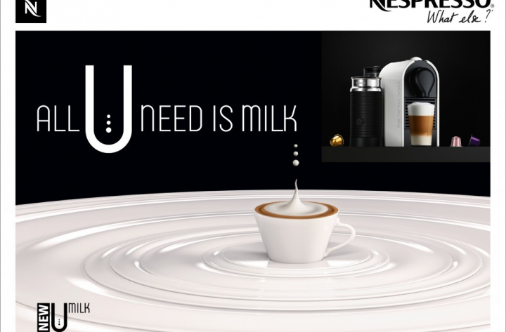U MILK – ALL U NEED IS MILK – Affiche