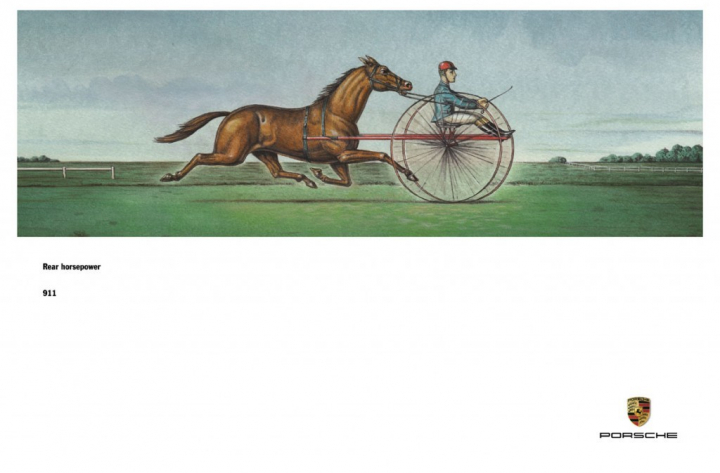 Campagne print – 911 REAR HORSEPOWER