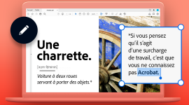 Des mots qui ne sont plus des maux. #adobeacrobat #travaillerautrement