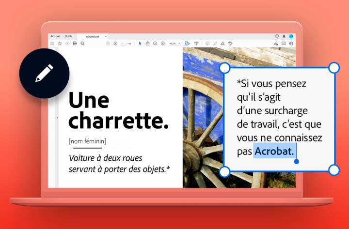 Des mots qui ne sont plus des maux. #adobeacrobat #travaillerautrement