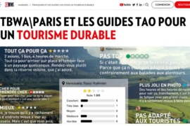 CB News – TBWA\PARIS ET LES GUIDES TAO POUR UN TOURISME DURABLE