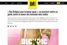 Influencia – « Des Dickpics pour la bonne cause », ou comment mettre en garde contre le cancer des testicules avec malice