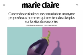 Marie Claire – Cancer des testicules : une consultation anonyme proposée aux hommes qui envoient des dickpics sur les sites de rencontre