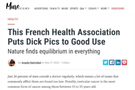 Muse by Clio – This French Health Association Puts Dick Pics to Good Use