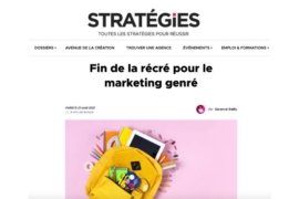 Stratégies – Fin de la récré pour le marketing genré