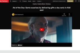 The Drum – Ad of the Day: Santa surprises by delivering gifts a day early in Aldi spot