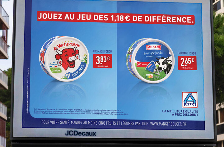 7 DIFFÉRENCES ? CHEZ ALDI, IL N’Y EN A QU’UNE.
