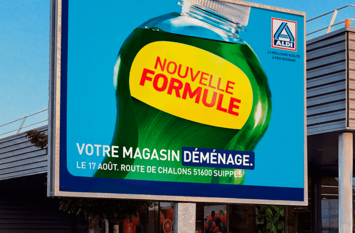 ALDI MET LE PAQUET POUR SES OUVERTURES DE MAGASINS AVEC BUZZMAN