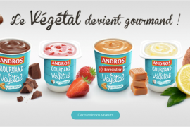 Change remporte la communication de la marque Andros Gourmand & Végétal, lancée le 1er février en magasin.