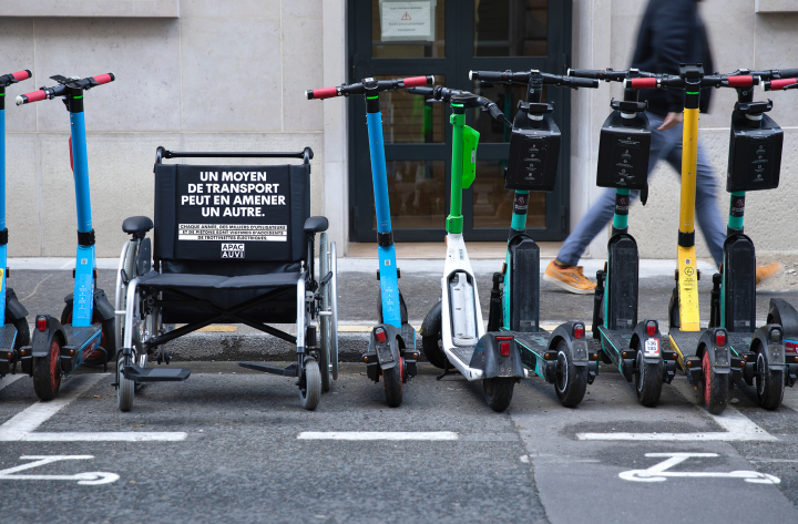 Le fauteuil roulant – Campagne Stunt