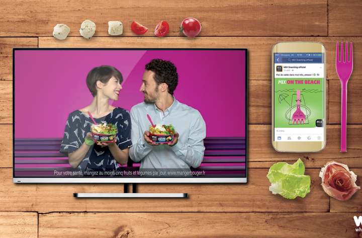 RP, digital et TV : le cocktail gagnant des salades Mix