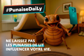 Just Happiness crée des punaises de lit influenceuses pour l’ARS ARA