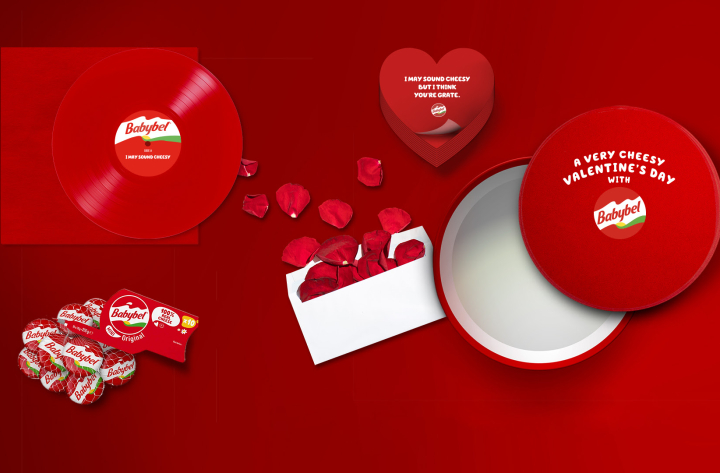 Une Saint-Valentin so cheesy avec Babybel x Rosbeef!