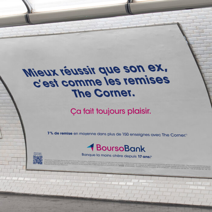CETTE CAMPAGNE, C’EST COMME LES AVANTAGES CHEZ BOURSOBANK. ÇA FAIT PLAISIR