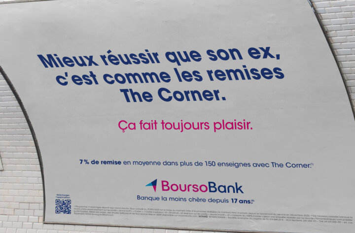 CETTE CAMPAGNE, C’EST COMME LES AVANTAGES CHEZ BOURSOBANK. ÇA FAIT PLAISIR