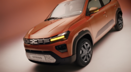 Nouvelle Dacia Spring 100% électrique