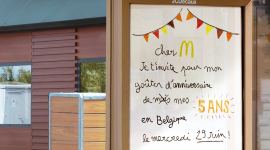 Campagne d&rsquo;affiche – Invitation au goûter d&rsquo;anniversaire