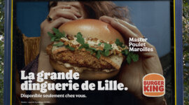UN PARI PERDU SUR X OBLIGE BURGER KING® À SORTIR DES BURGERS AU MAROILLES DANS LE NORD.