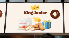 Campagne TV & Social Média LE MENU EUH… À 4€ LÀ, POUR LES ENFANTS.