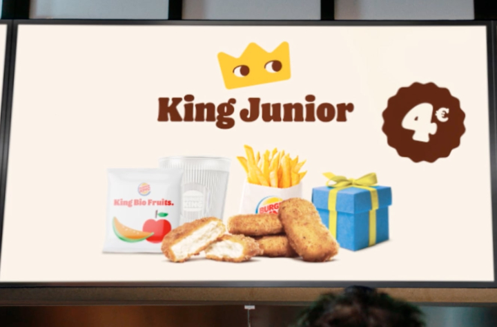 Campagne TV & Social Média LE MENU EUH… À 4€ LÀ, POUR LES ENFANTS.