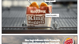 Campagne digitale -Les ingrédients bien Français vous souhaitent un bon tournoi