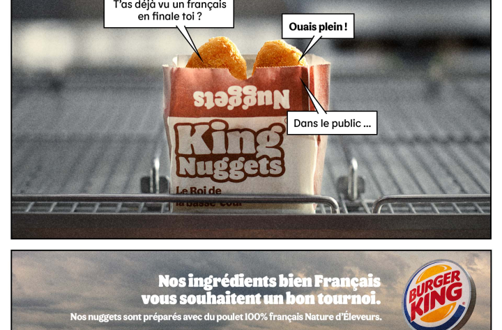 Campagne digitale -Les ingrédients bien Français vous souhaitent un bon tournoi