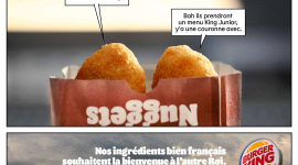 Campagne TV Burger King célèbre le sacre de Charles III