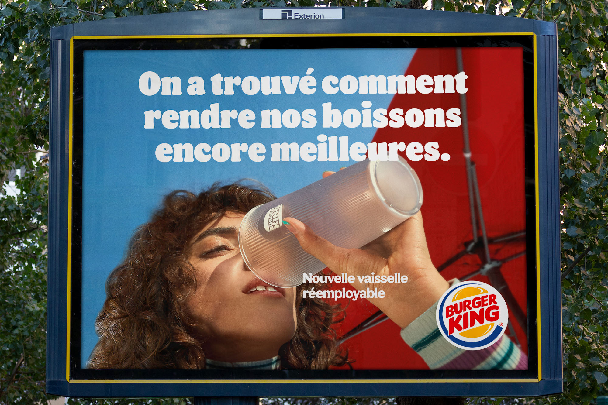 Campagne Affichage Digitale BURGER KING DEVIENT ENCORE MEILLEUR AVEC Campagne Affichage Digitale BURGER KING DEVIENT ENCORE MEILLEUR AVEC