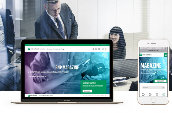Dispositif e-magazine interne