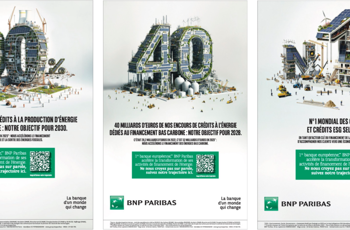 BNP Paribas invite à suivre son soutien à la transition énergétique au travers d’une campagne signée Publicis Conseil