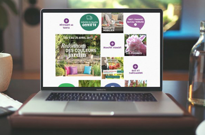 Webmastering site internet Botanic.com