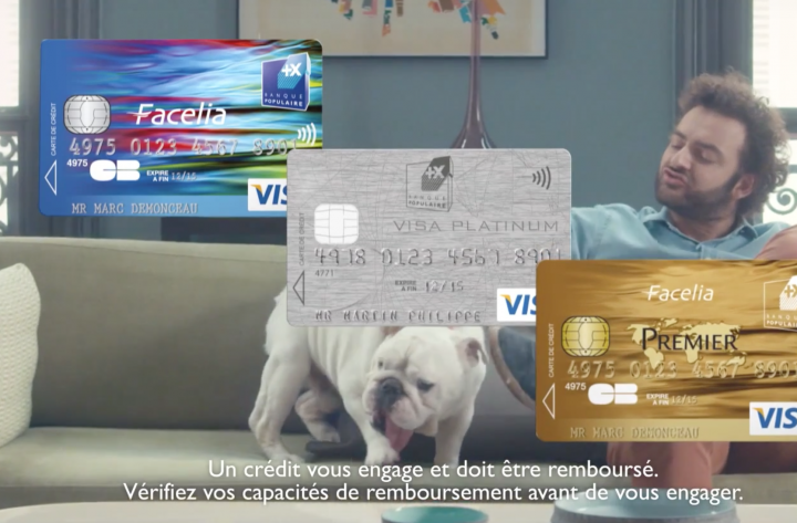 CARTE VISA FACELIA