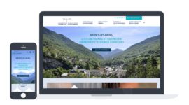 Nouveau site axé conversion pour les thermes de Brides-les-bains