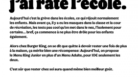 Campagne social media – Maman j&rsquo;ai raté l&rsquo;école