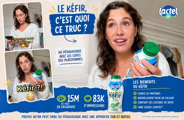 FAIRE CONNAITRE LE KEFIR AVEC LES CODES DES PLATEFORMES