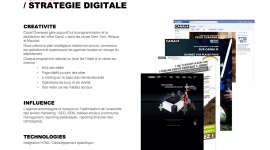 Dispositif digital et extranet – Infomercial