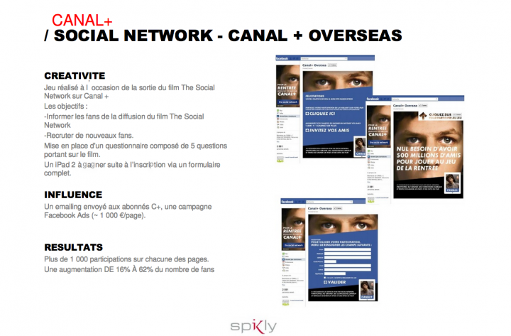 Dispositif digital et extranet – Promotion & Evènements