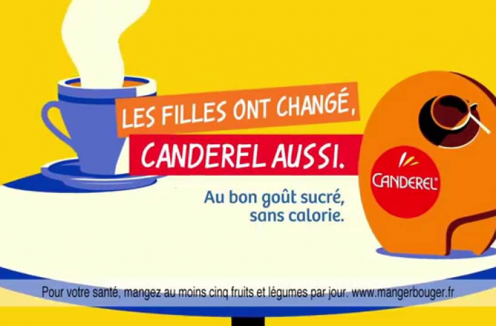 Canderel – Les filles ont changé, Canderel aussi.