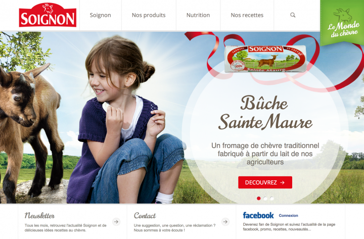 Soignon – Accompagnement digital de la marque